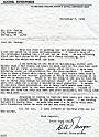 Morgan Cooley Letter September 6 1969 A
